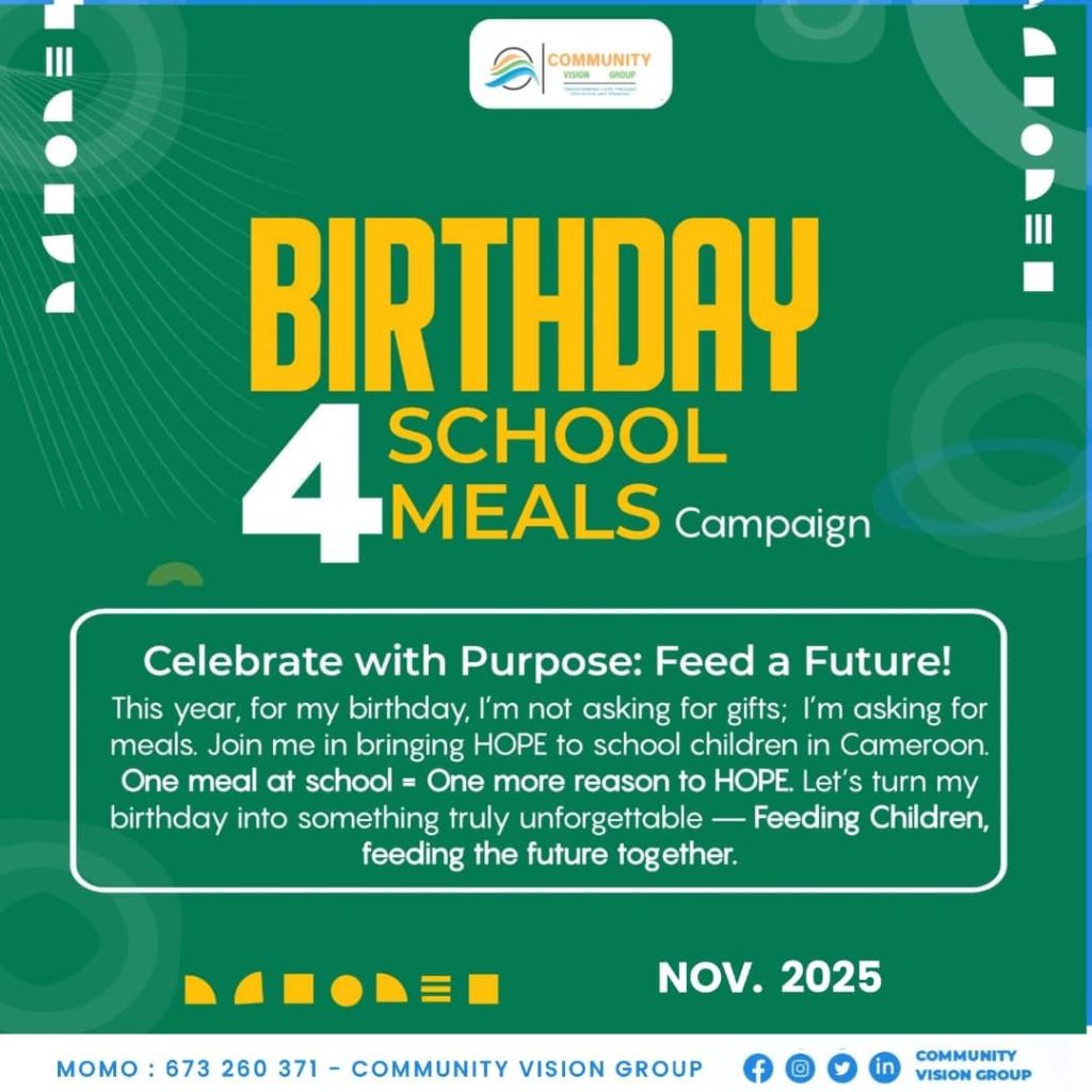 Birthday for school meals CVG