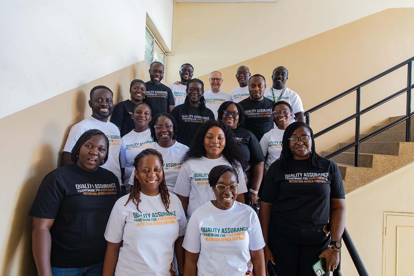 CVG team members participate in Nutritional Assessment training in Ghana